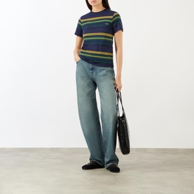 Striped Logo T-Shirt
