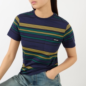 Striped Logo T-Shirt