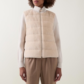 Padded Teddy Cardigan