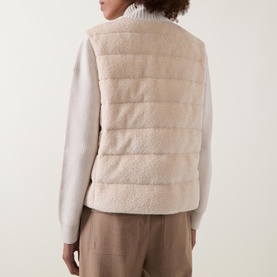 Padded Teddy Cardigan