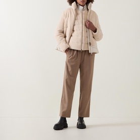 Padded Teddy Cardigan