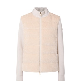 Padded Teddy Cardigan