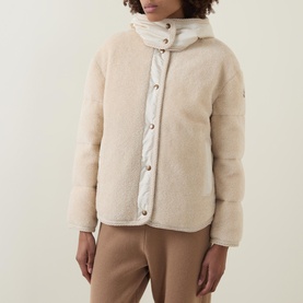 Ciboulette Braided Trim Teddy Jacket