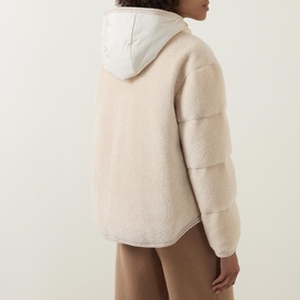 Ciboulette Braided Trim Teddy Jacket
