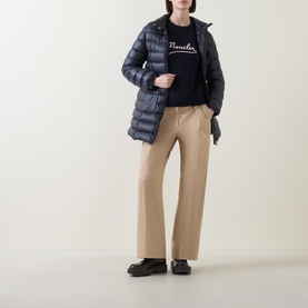 Logo Buttoned-Shoulder Sweater