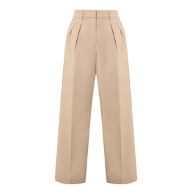Pleated Wide Leg Trousers
