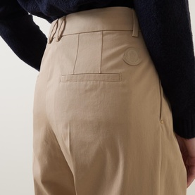 Pleated Wide Leg Trousers