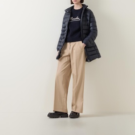 Pleated Wide Leg Trousers