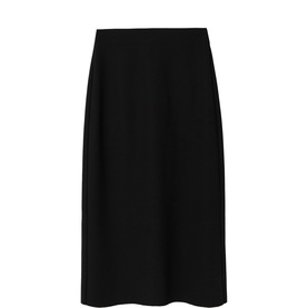 Crepe Pencil Skirt