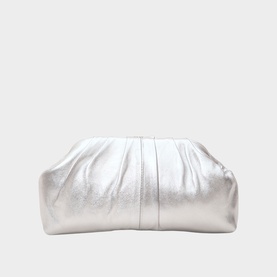 Ruched Clutch Bag