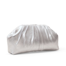 Ruched Clutch Bag