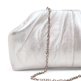 Ruched Clutch Bag