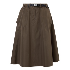 High-Rise A-Line Skirt