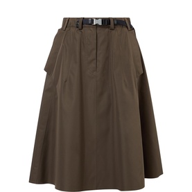 High-Rise A-Line Skirt