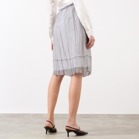 Beaded Pleated Skirt