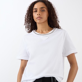 Chain Trim T-Shirt
