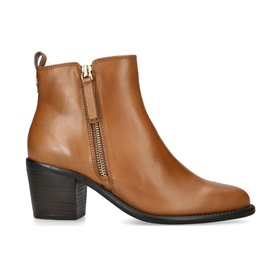 Secil Wide Fit Leather Ankle Boots