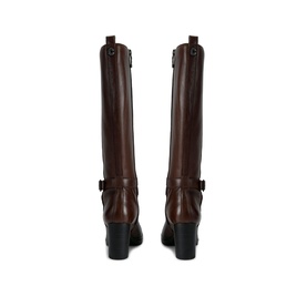 Silver 2 Wide Fit Leather Knee High Boots