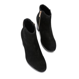 Silver Suede Chelsea Boots