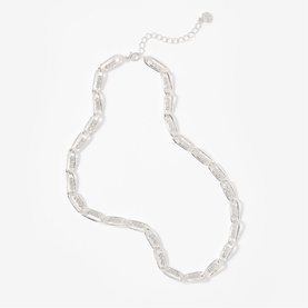 Pave Link Necklace