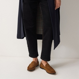 Moccasin Suede Loafers