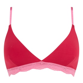 Lace Trim Triangle Bralette