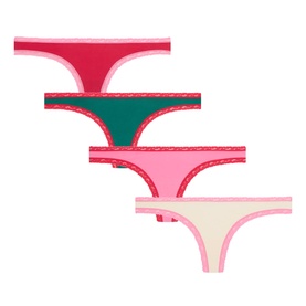 Four-Pack Sugar & Spice Thongs