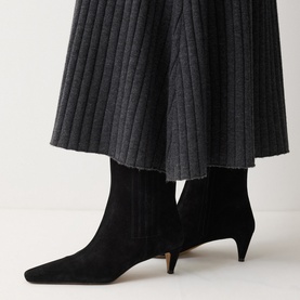 Valerie Suede Ankle Boots