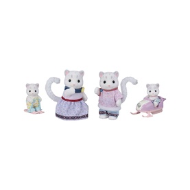 Snow Leopard Family Set