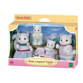 Snow Leopard Family Set