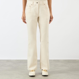 V-Logo Bootcut Jeans