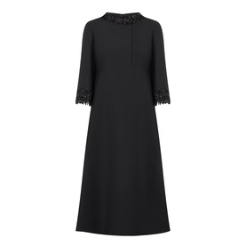 Embellished Flared Dress