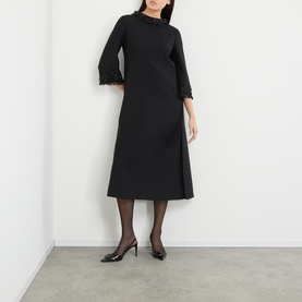 Embellished Flared Dress