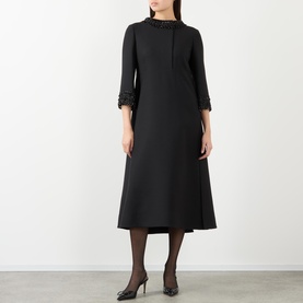 Embellished Flared Dress