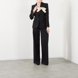 Bow Appliqu&eacute; Tailored Blazer