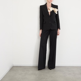 Bow Appliqu&eacute; Tailored Blazer