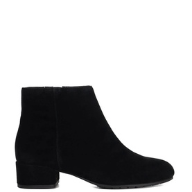 Pippie Wide Fit Suede Ankle Boots