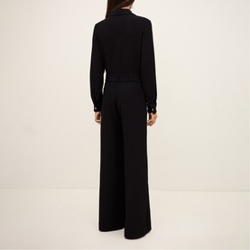 Fleur Zipped Belted Jumpsuit