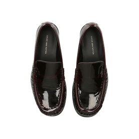 Ruched Penny Loafers