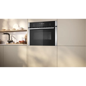 N50 Built-In Microwave Oven with Hot Air Stainless Steel