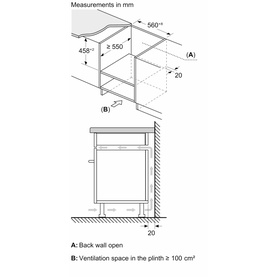 N50 Built-In Microwave Oven with Hot Air Stainless Steel