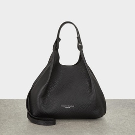 Dua Grained Leather Crossbody Bag