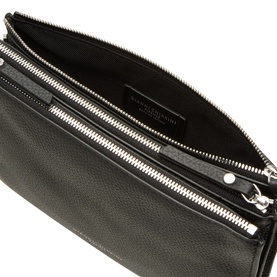 Lucille Grained Leather Crossbody Bag