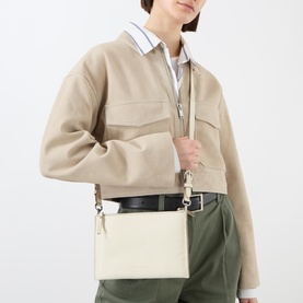 Lucille Grained Leather Crossbody Bag