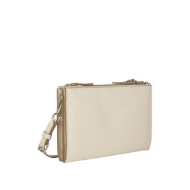 Lucille Grained Leather Crossbody Bag