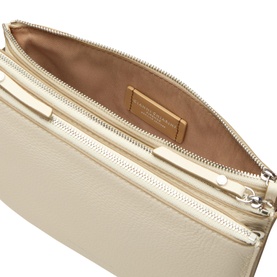 Lucille Grained Leather Crossbody Bag