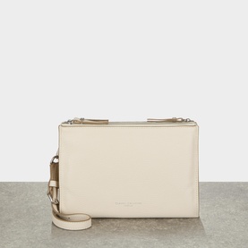 Lucille Grained Leather Crossbody Bag