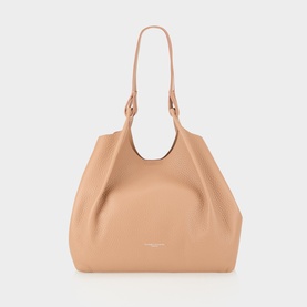 Dua Grained Leather Tote Bag