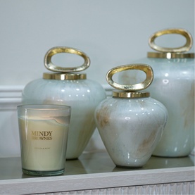 Pearl Large Ceramic Decorative Jar
