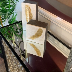 Feather Large Decorative Box